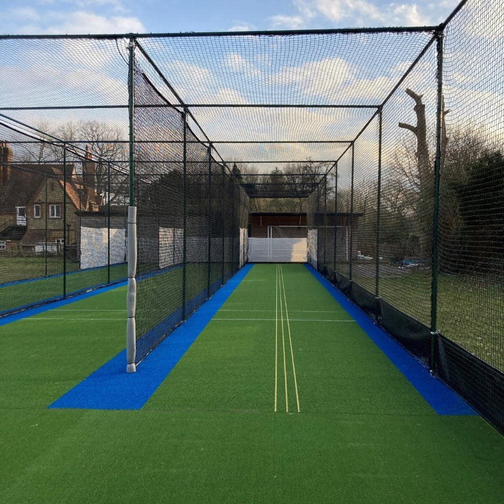 Inside the new three-lane practice nets